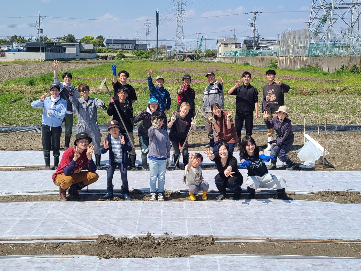 三男米ボランティア